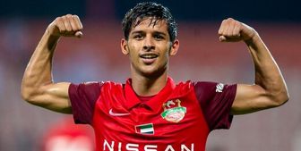 ضربه‌ شدید مدافع الظفره به سینه مهدی قائدی+ عکس