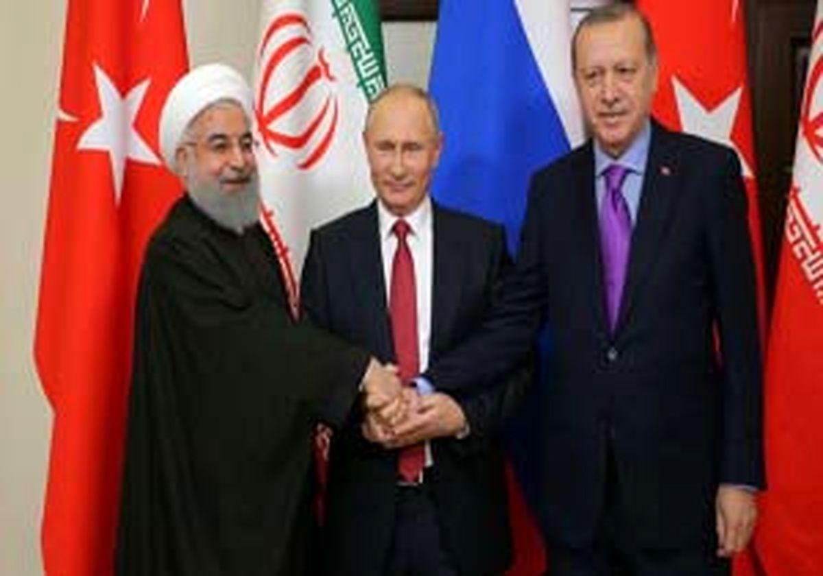 آغاز نشست سه جانبه روسای جمهور ایران ، روسیه و ترکیه در شهر سوچی