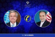 تماس مهم عراقچی با دبیرکل سازمان ملل متحد
