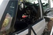 برخورد ۴ خودرو در بزرگراه سعیدی
