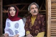 «لادن مستوفی» چادر به سر درکنار آقای بازیگر/ عکس