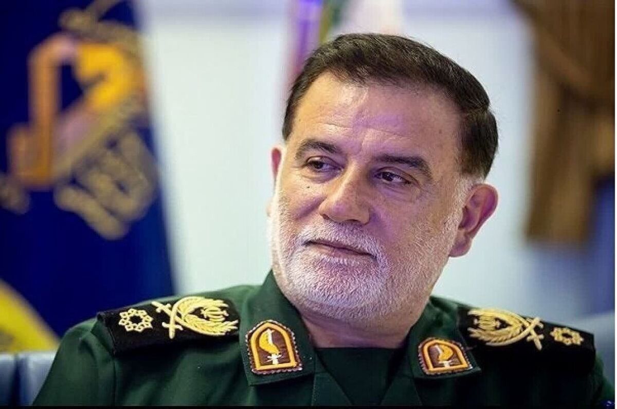 حضور مقامات لشکری و کشوری در مراسم تشییع نیلفروشان
