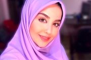 ماسک زدن به سبک «نسیم خوشنودی»/ عکس