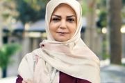اعتراض خانم مجری به قطعی برق /عکس