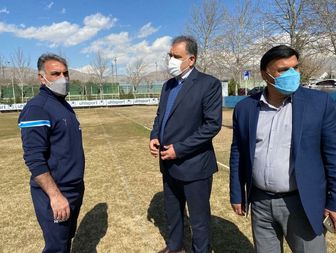 مددی راهی تمرین استقلال شد