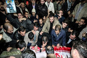 مراسم وداع با شهید مدافع حرم / گزارش تصویری
