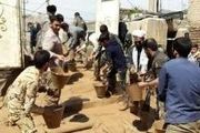 
غذای لاکچری نیروهای جهادی در مناطق سیل زده/ عکس
