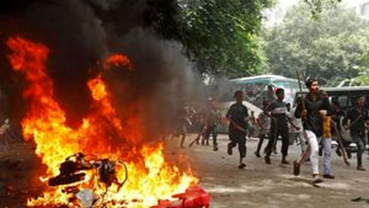 ۵۶ کشته در اعتراضات امروز بنگلادش
