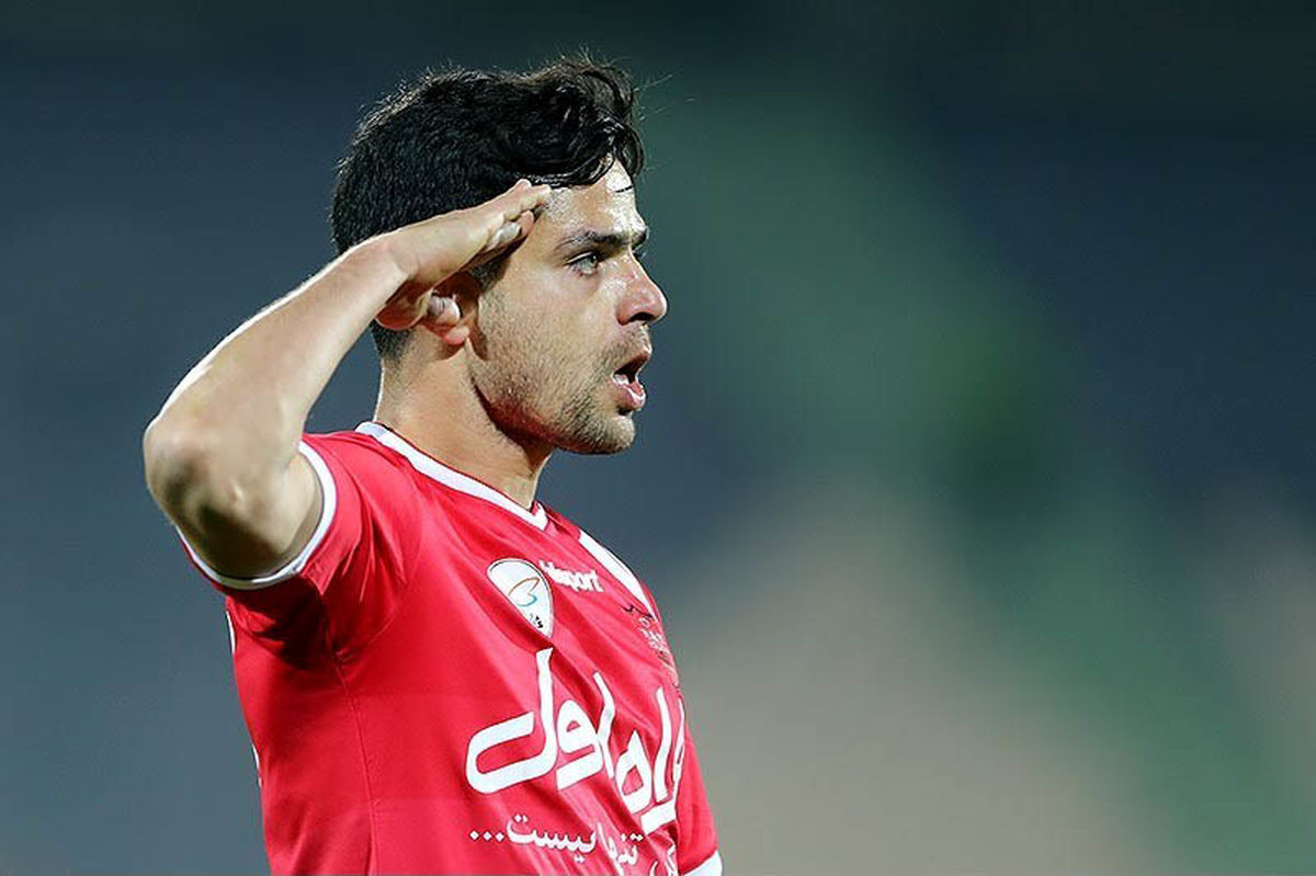 جدیت هافبک محبوب پرسپولیسی ها در تمرینات+عکس