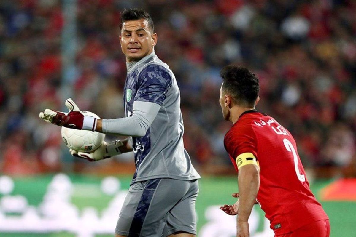 درخشش حامد لک در آزمون سخت پرسپولیس
