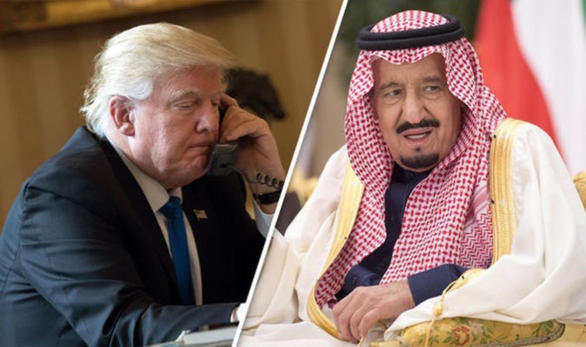 تحقیر دوباره حکام سعودی توسط ترامپ تمامی ندارد