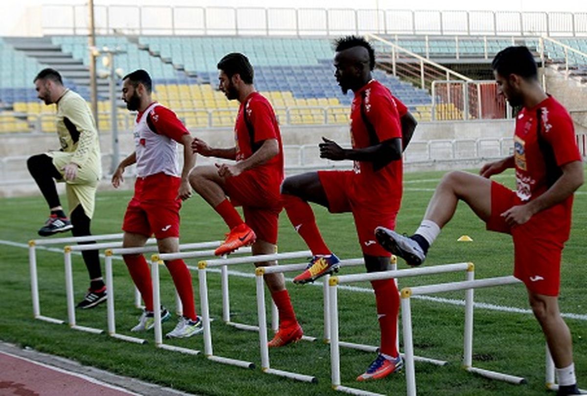 گزارش تمرین پرسپولیس/مرور تاکتیک‌های تیمی 