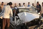 مصدومیت ۶ مسافر به دلیل برخورد مینی‌بوس با ۲ سواری پژو