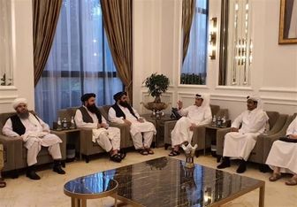 دیدار هیأت طالبان با وزیر خارجه قطر در دوحه