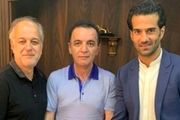 جشن قهرمانی سه نفره تراکتور