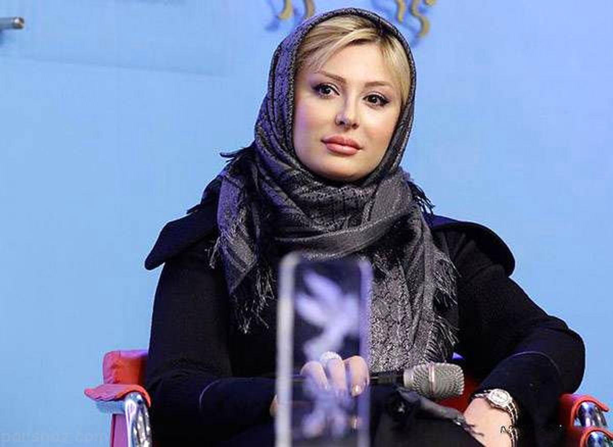 نیوشا ضیغمی در پشت صحنه سریال بی نشان /عکس