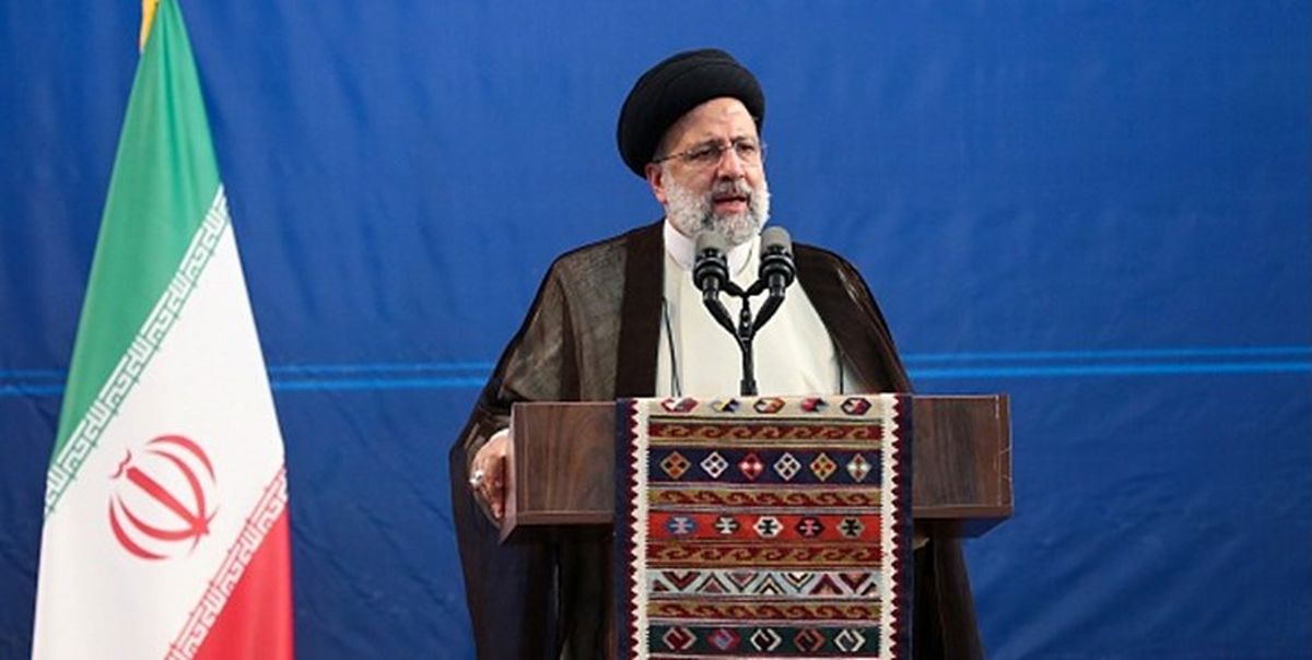حضور رئیسی در ورزشگاه آزادی