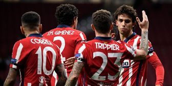 گام بلند اتلتیکو به سوی قهرمانی