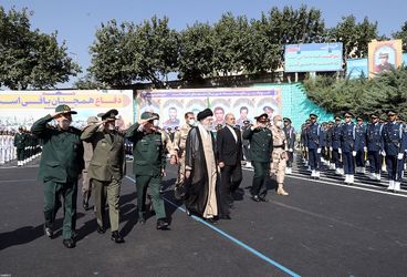 مراسم مشترک دانش‌آموختگی دانشگاه‌های نیروهای مسلح با حضور رهبر انقلاب برگزار شد/گزارش تصویری