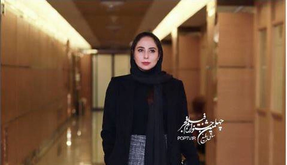  استایل رعنا آزادی ور در نخستین روز جشنواره چهلم+عکس