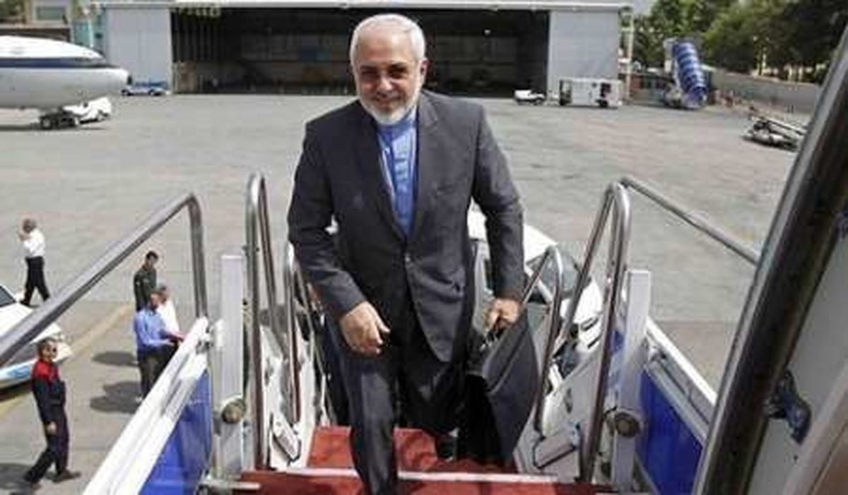 ظریف قزاقستان را ترک کرد 