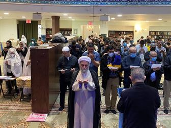 برگزاری نماز عید فطر در آمریکا