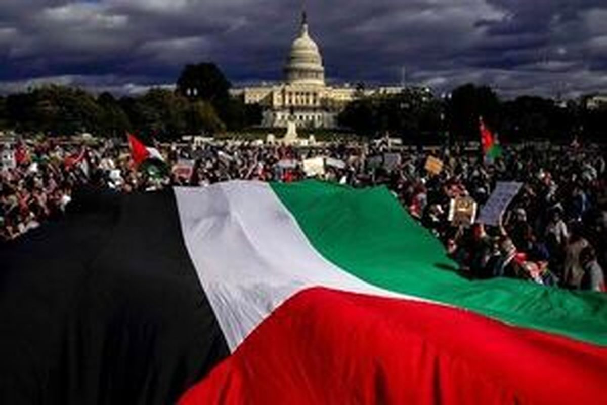 حمایت اکثریت مردم آمریکا از تشکیل کشور فلسطین
