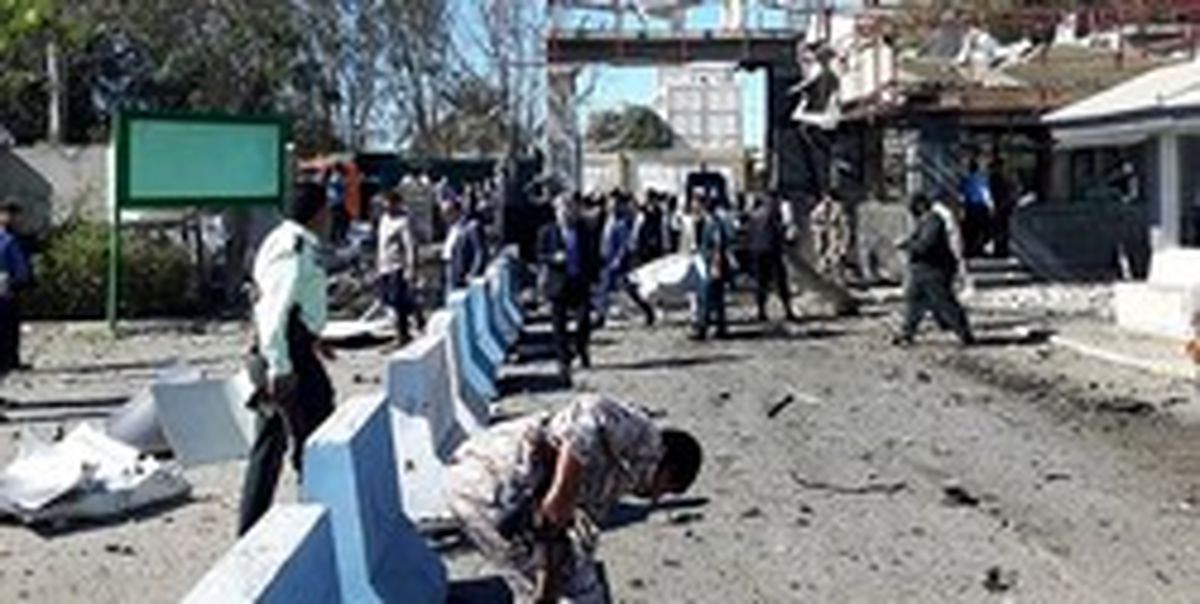  شدت موج انفجار در حادثه تروریستی چابهار +عکس 