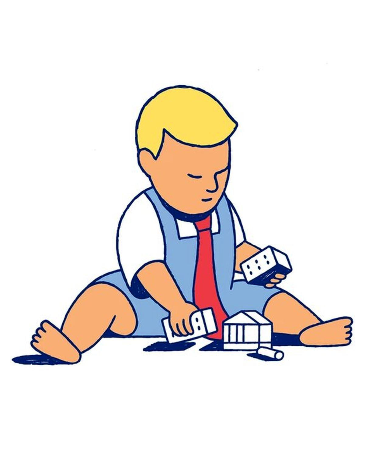 ترامپ؛ کودکی ۱۸ ماهه که آمریکا را اداره می‌کند