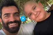 شوخی منوچهر هادی با بازیگر خردسال نیسان آبی+فیلم