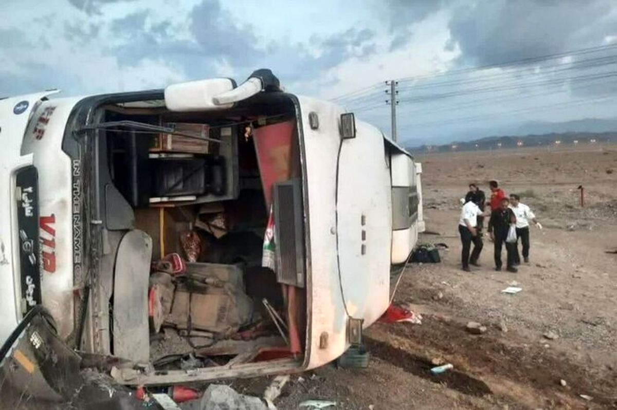 علت واژگونی اتوبوس جاده پارس اباد و مشگین شهر

