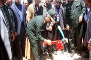 سرلشکر جعفری کلنگ احداث 20 هزار واحد مسکونی محرومین را بر زمین زد
