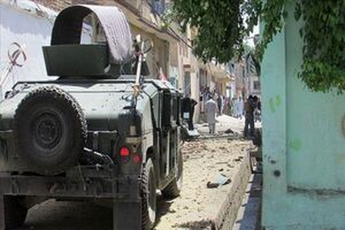 
انفجار قوی در شهر مزارشریف افغانستان
