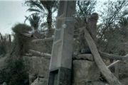 تیر برقی که جان جوانی را گرفت همچنان به حال خود رها شده است