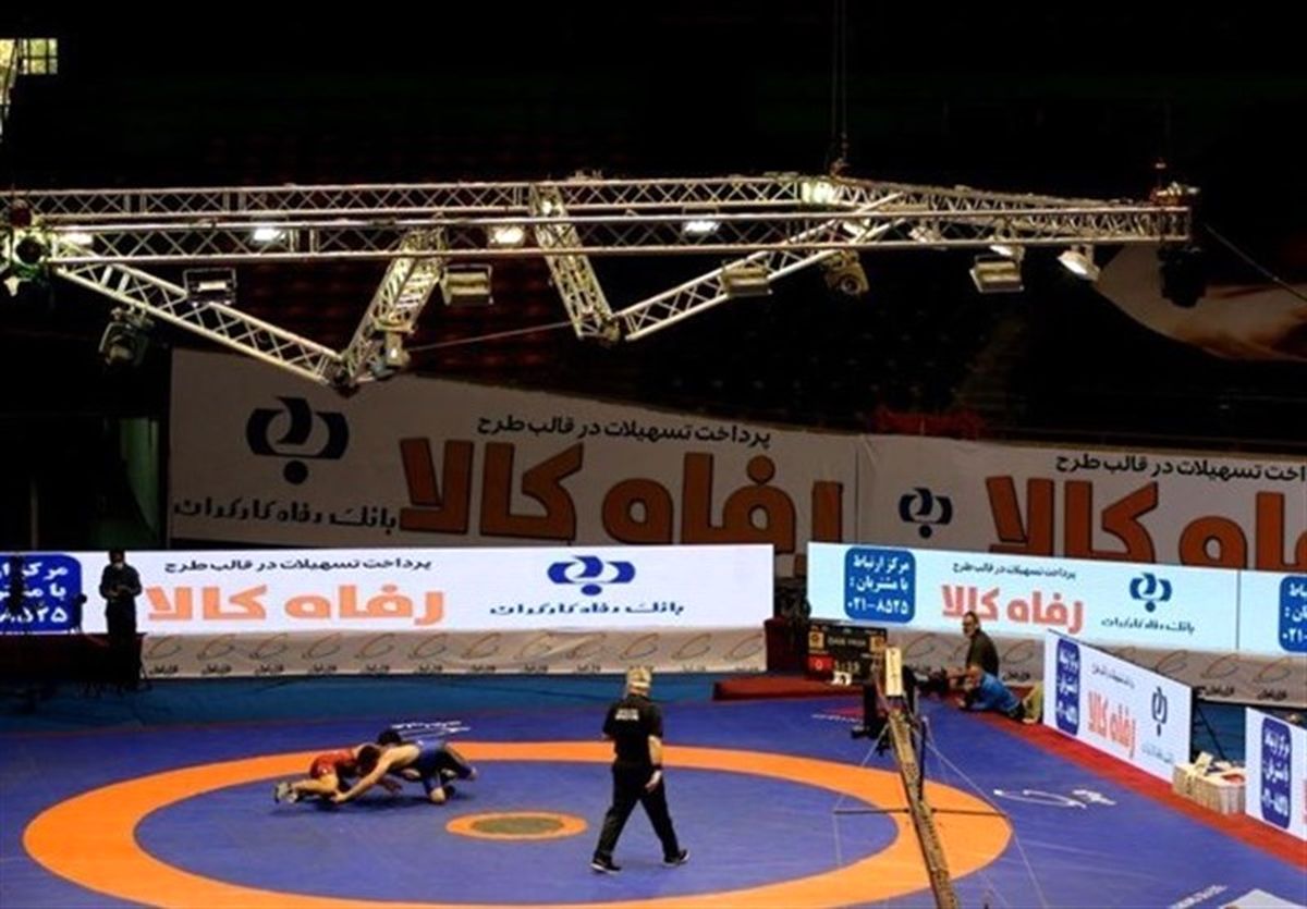 نبرد سنگین وزن‌ها در لیگ برتر کشتی