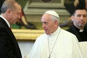درخواست اردوغان از پاپ برای کمک به پایان دادن به جنایات صهیونیستها