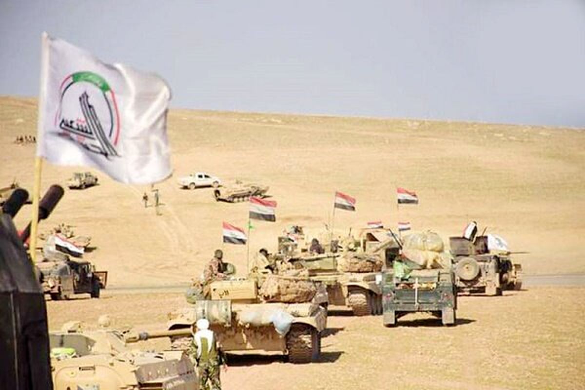عملیات حشد شعبی علیه داعش 

