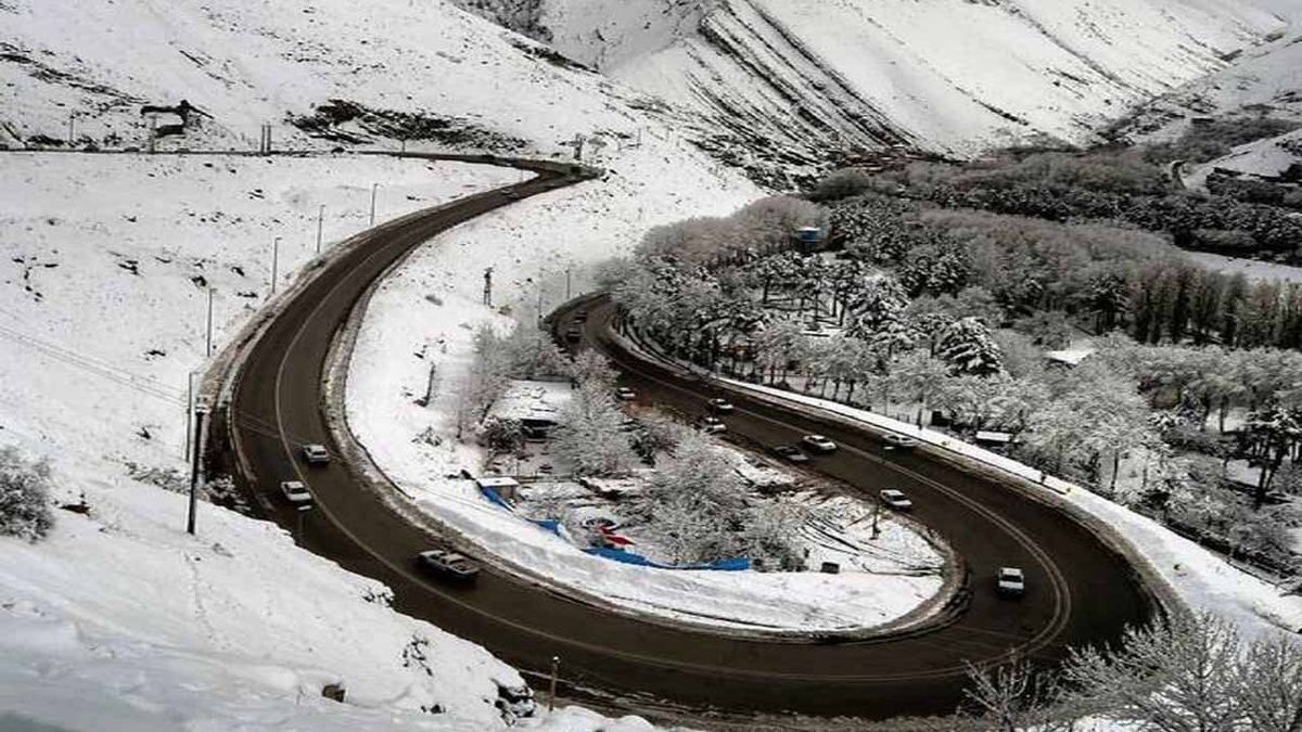 بازگشایی محور چالوس و آزادراه تهران-شمال
