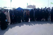 
ورود اولین کاروان زائران اربعین پاکستانی به مرز میرجاوه
