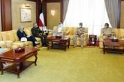 دیدار فرمانده تروریستهای «سنتکام» با وزیر دفاع کویت