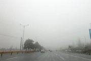 تهران در مه/ عکس