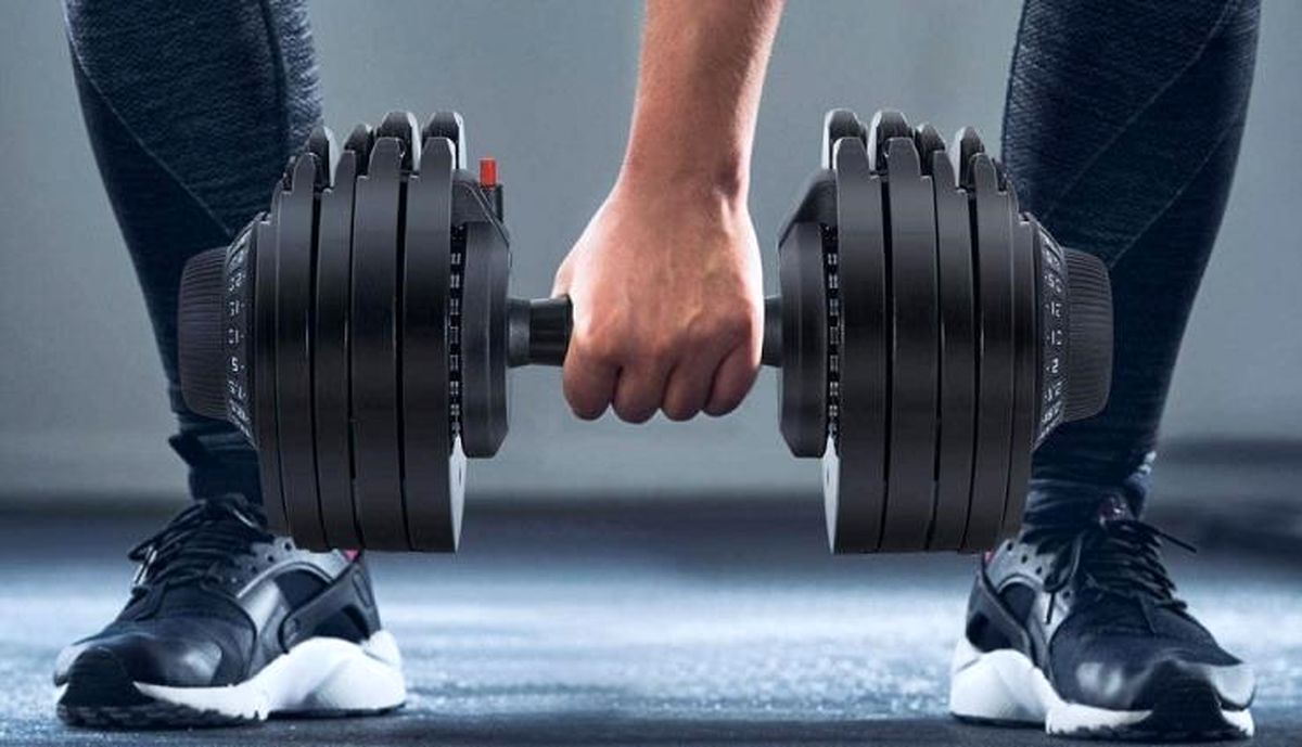 حرکات بدنسازی با دمبل در خانه
