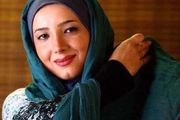 خسته نباشید خانم بازیگر به مدافعان سلامت/ عکس