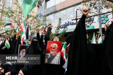 راهپیمایی یوم الله ۱۳ آبان در تهران/گزارش تصویری