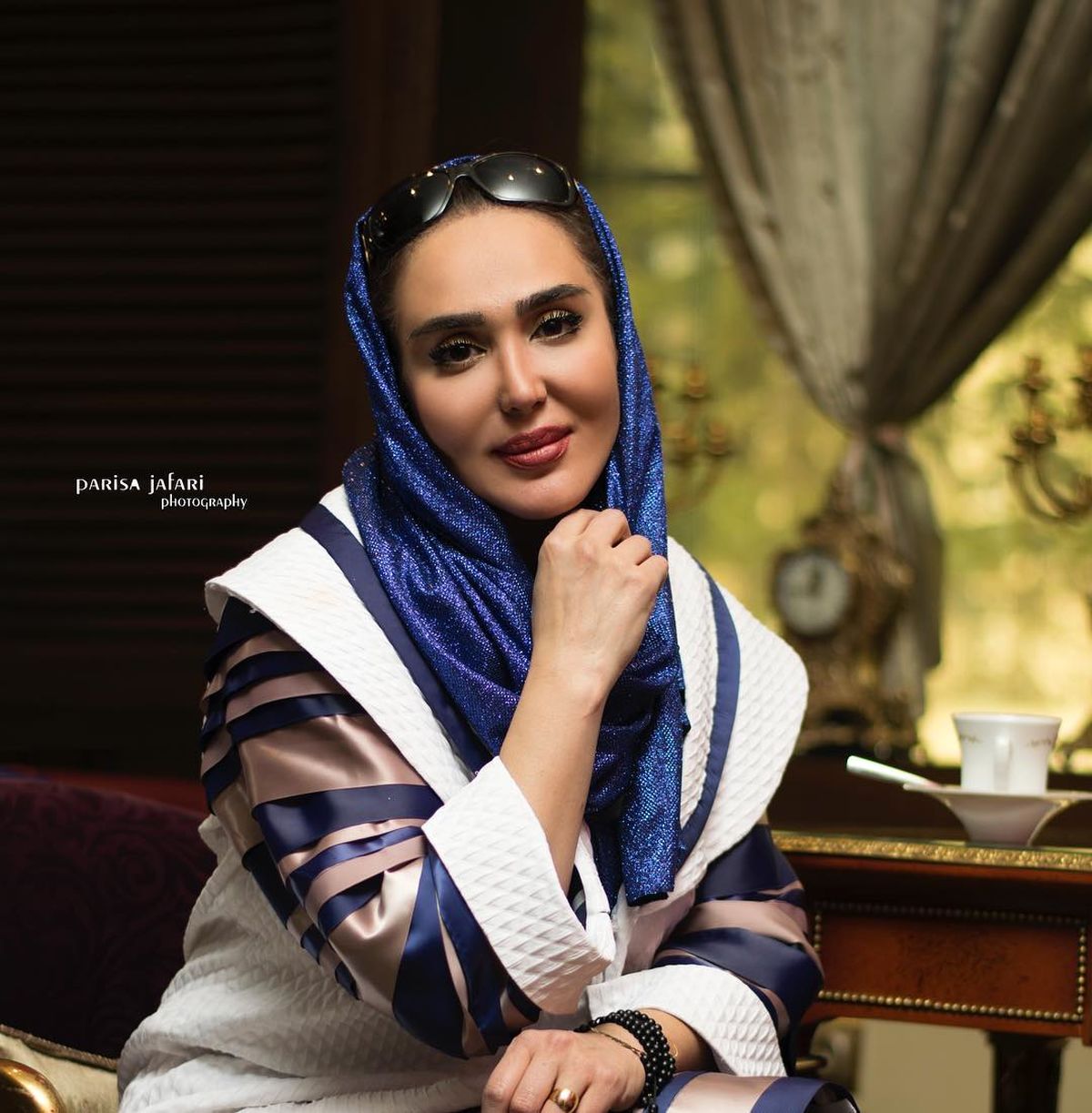 حجاب متفاوت و کامل خانم بازیگر/ عکس