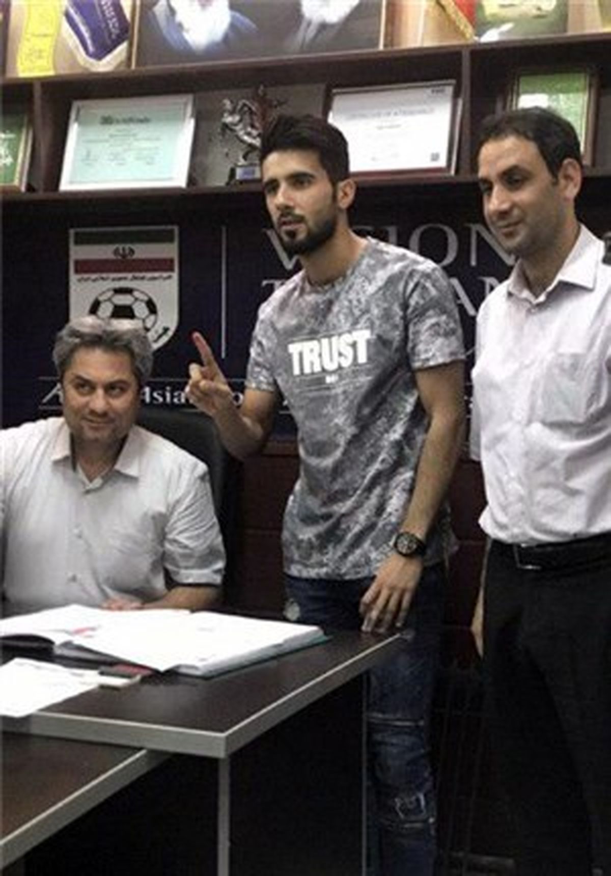 خیز بازیکن جدید پرسپولیس برای  شماره پیراهن اسطوره