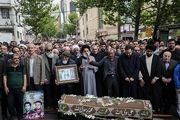 مراسم تشییع پیکر مادر شهیدان طهرانی مقدم/  گزارش تصویری