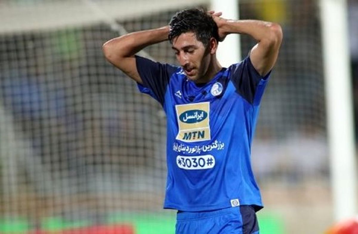 مهاجم استقلال مصدوم شد