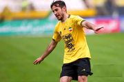 گل سپاهان به الهلال توسط فرشاد احمدزاده| فیلم