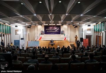 مراسم گرامیداشت هفته پژوهش با حضور رئیس مجلس/گزارش تصویری